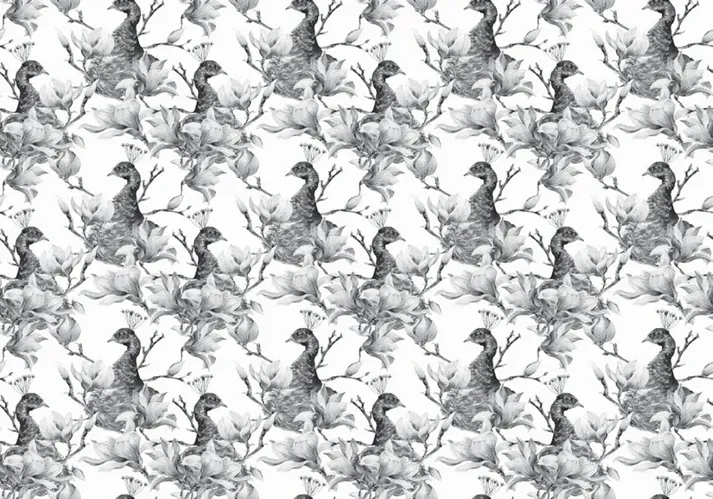TJHOKO PAINT DECOPAUGE PEACOCK