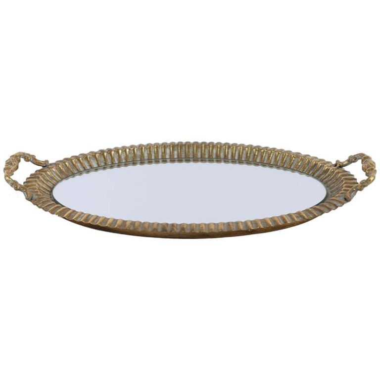 LISTRA HANDLED TRAY 42CM DIA