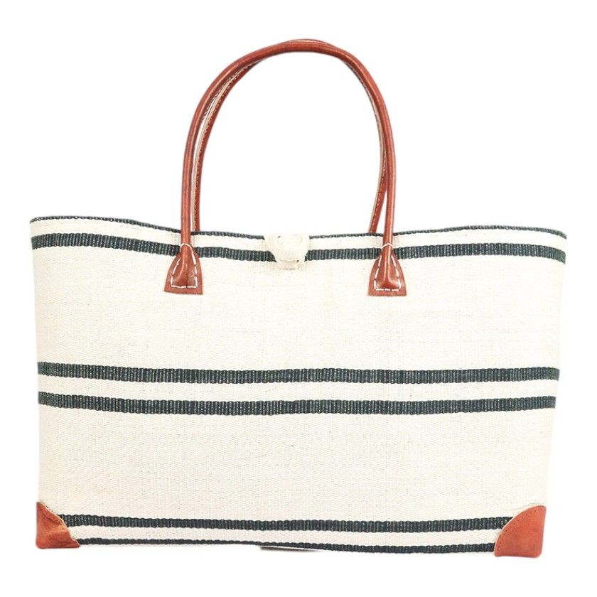 BAG WILD SILK - SAND/WHITE