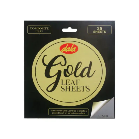 TJHOKO PAINT LEAF SILVER SHEETS