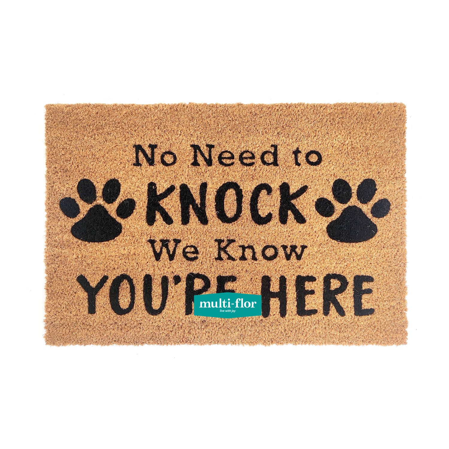 DOOR MAT - PRINTED COIR - 0.6M X 0.4M BC-MF-08