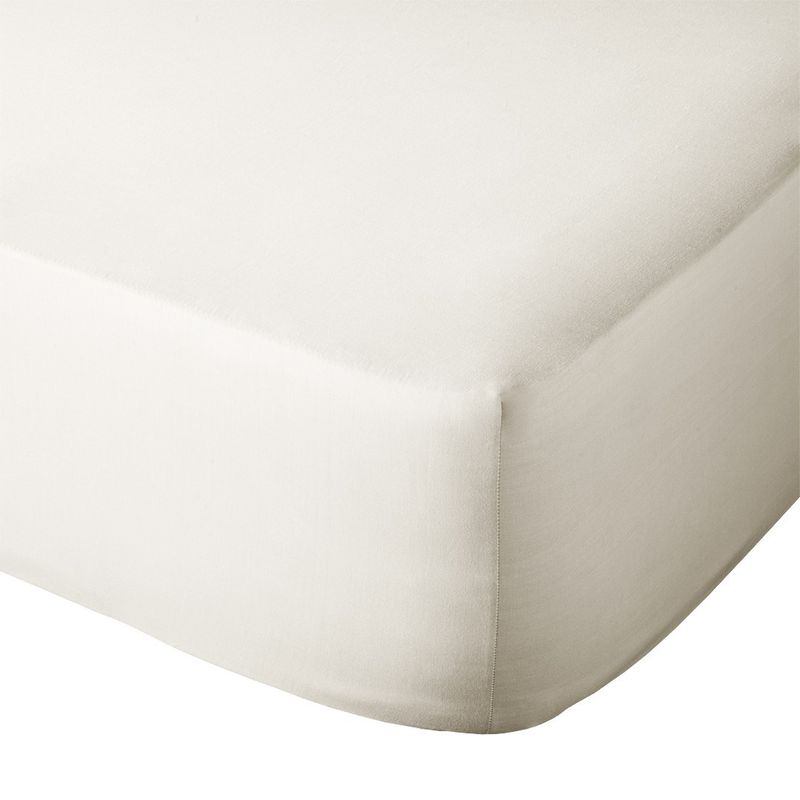 VOLPES FITTED SHEET QUEEN PLAIN NUDE