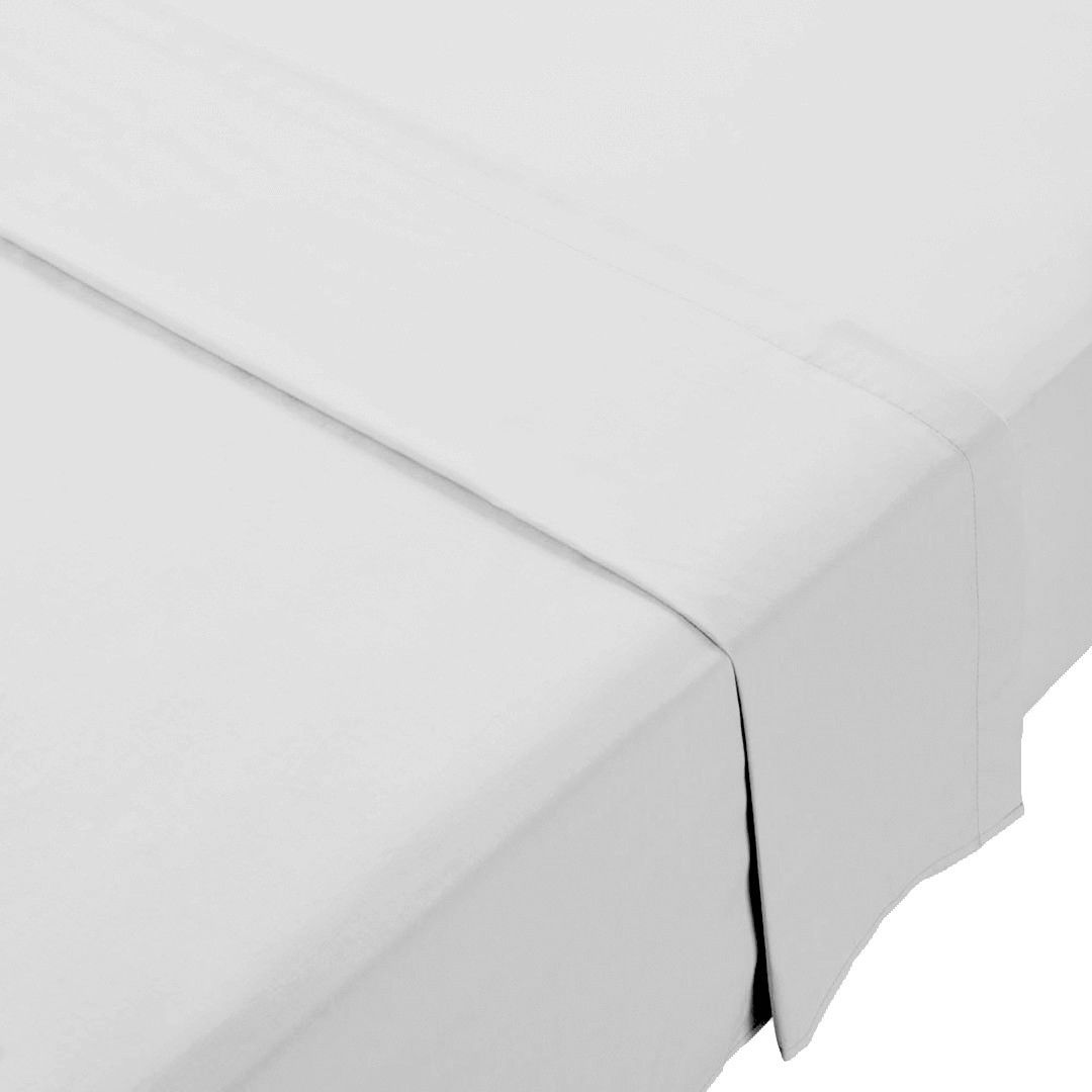 VOLPES FLAT SHEET GREY DOUBLE/QUEEN
