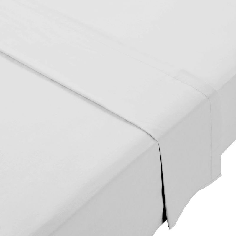 VOLPES FLAT SHEET GREY DOUBLE/QUEEN