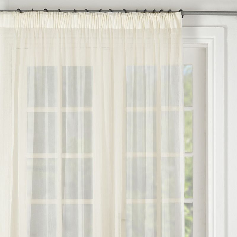 VOLPES CURTAIN MYSTI 270/218 CREAM TAPED