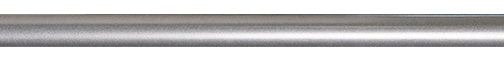 CURTAIN POLE SATIN CHROME 25MM X 1.5M