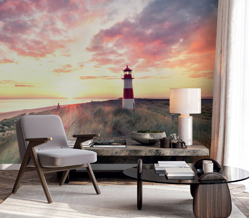 MURAL LIGHTHOUSE 375CM X 250CM