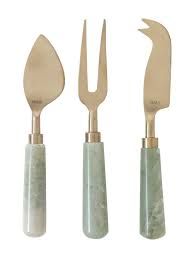 HAUS FEAST CHEESE KNIFE SET OF 3 IN MINT