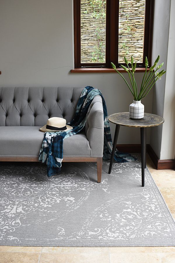 MONN RUG POLETTI PEWTER 2.0M X 3.0M