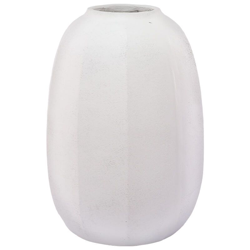 VASE LINEAR WHITE 49X34CM