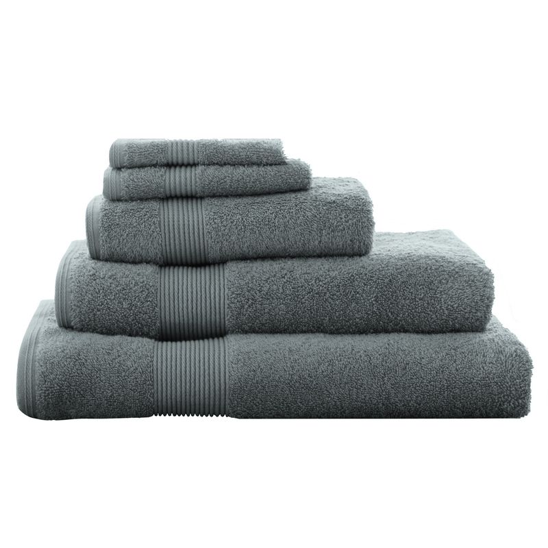 VOLPES BATH TOWEL CHARCOAL