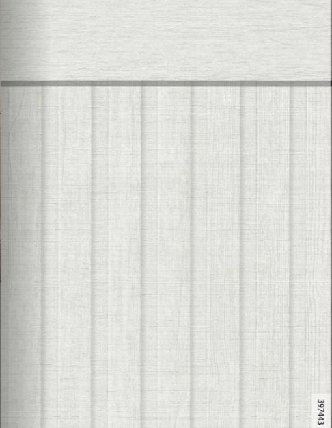 FIXWELL WALLPAPER WOODPANEL WOOD WHITE 1.0M X 5M