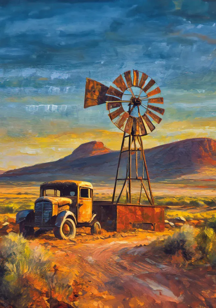 TJHOKO PAINT DECOUPAGE KLEIN KAROO