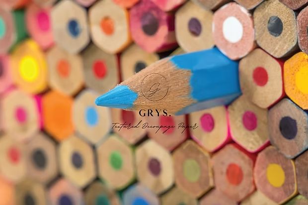 GRYS DECOUPAGE PRETTY PASTELS A5