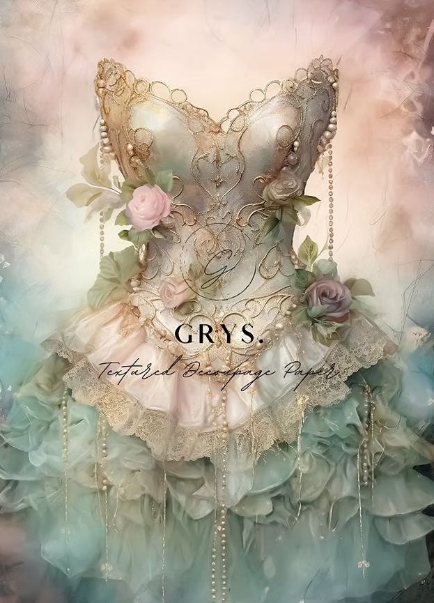 GRYS DECOUPAGE DRESS TO IMPRESS A5