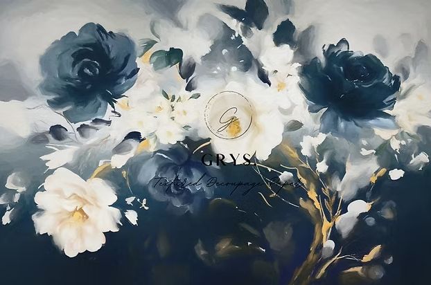 GRYS DECOUPAGE CECILEAS BOUQUET A3