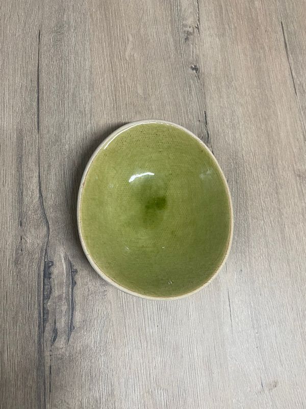 GINGHAM SMALL ROUND PLATTER BOWL