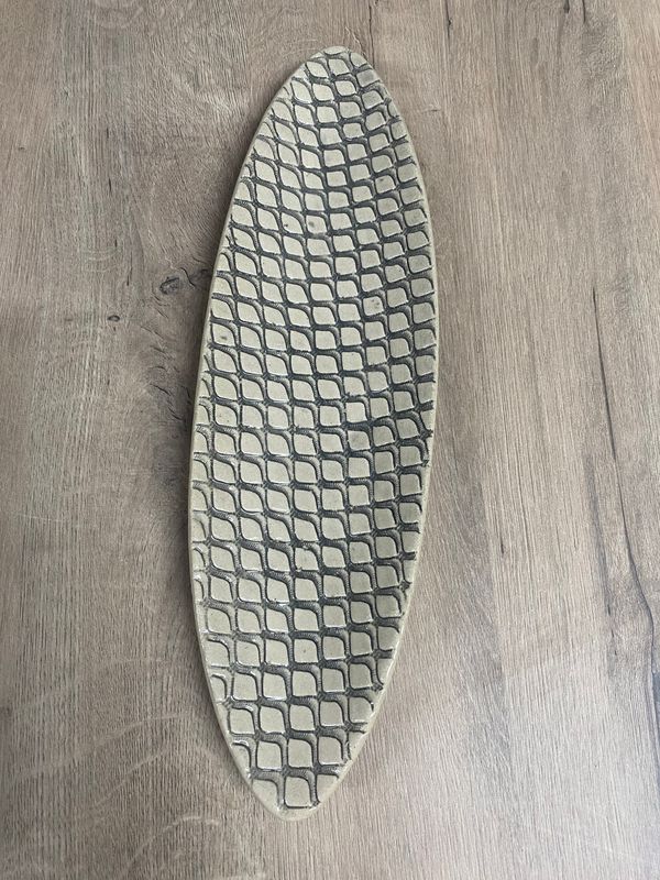 GINGHAM PLATTER BOAT SMALL