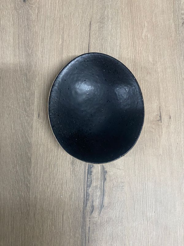 GINGHAM SMALL ROUND PLATTER BOWL