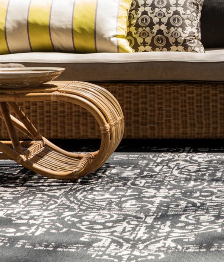 MONN RUG POLETTI GREY 2MX3M