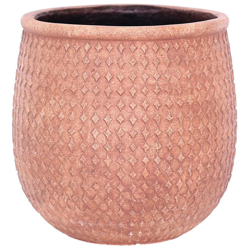 PLANTER EARTHERN STAR 44X44CM