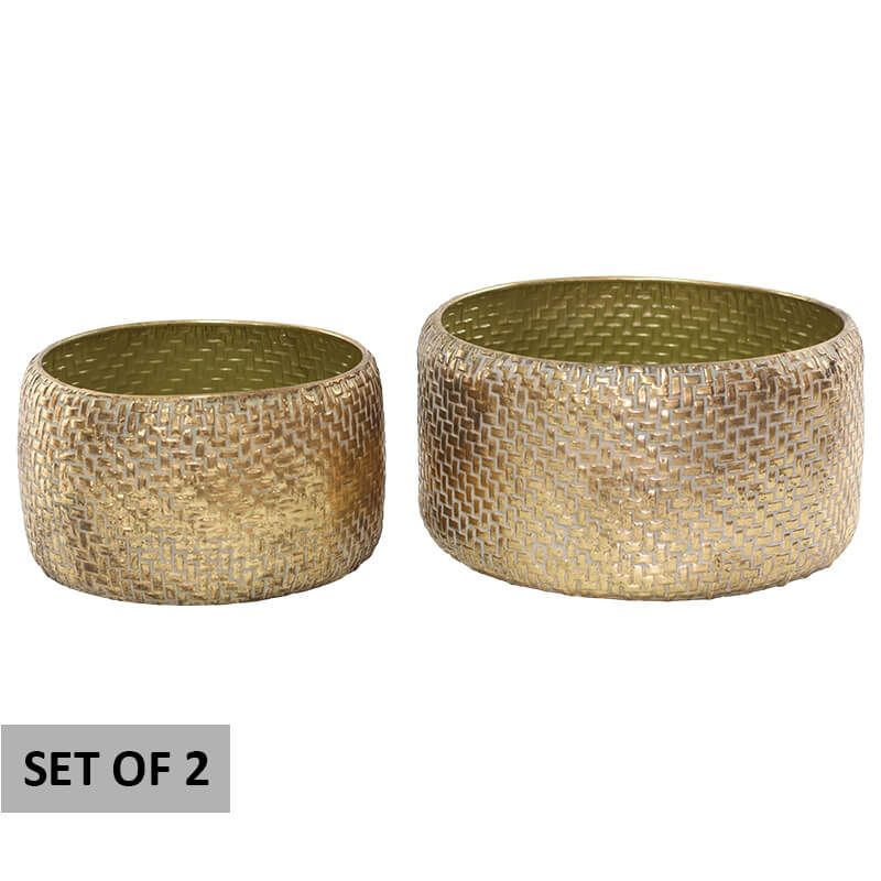 PLANTER GRENVILLE GOLD LARGE