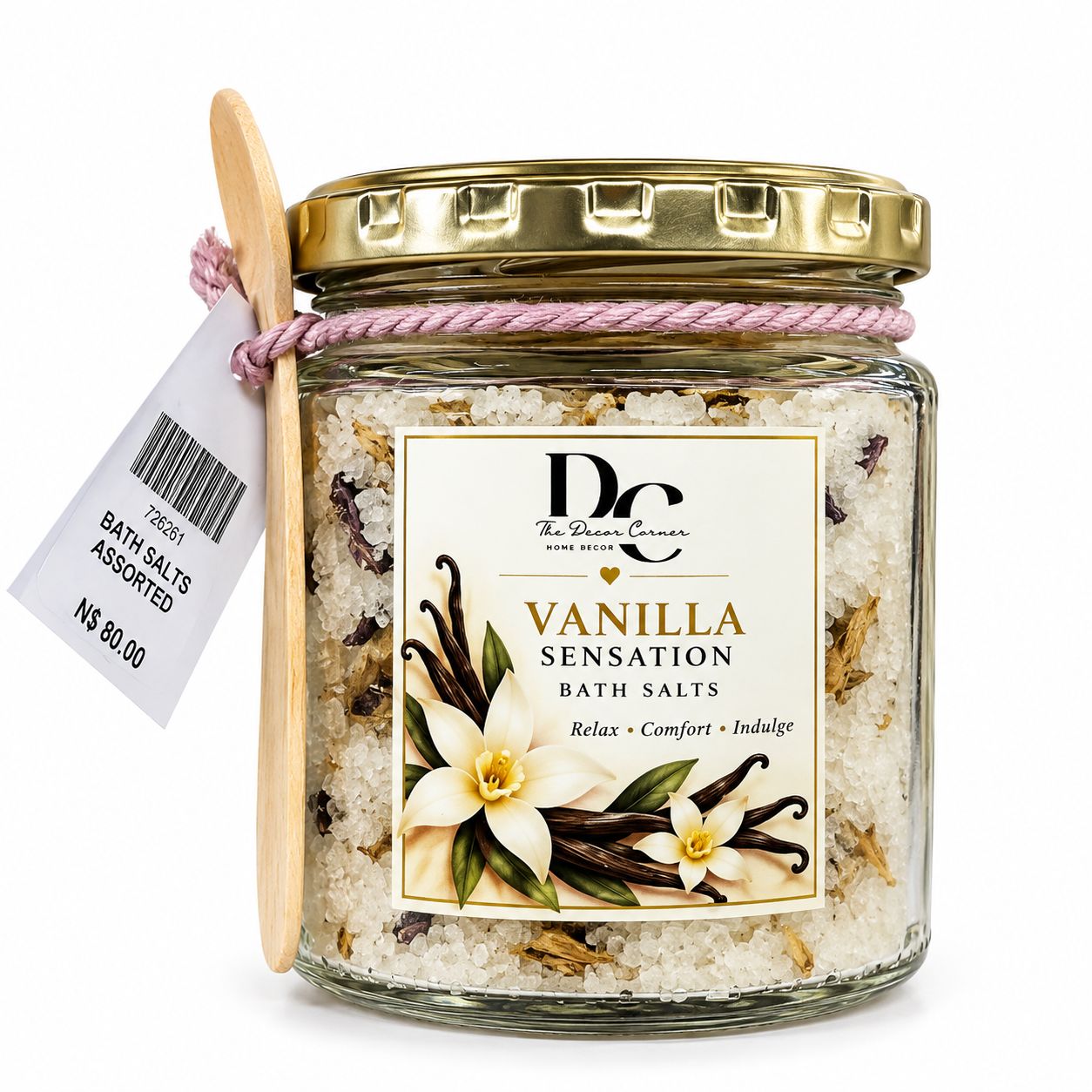 BATH SALTS VANILLA SENSATION
