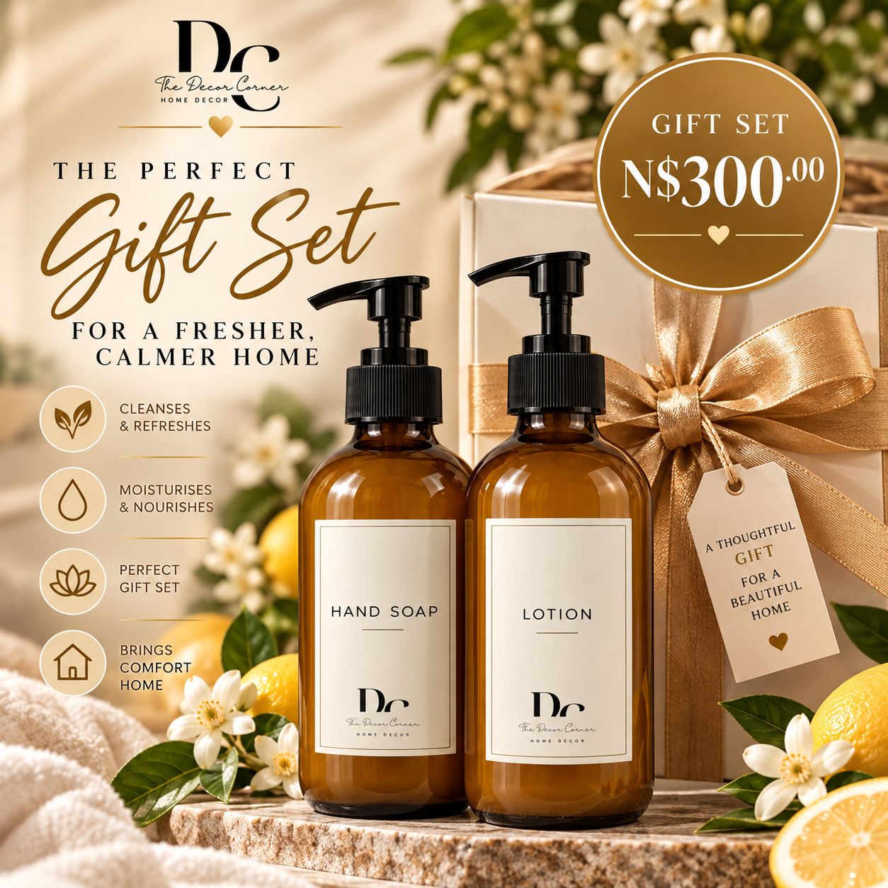 HAND CARE SET (WASH &amp; LOTION)