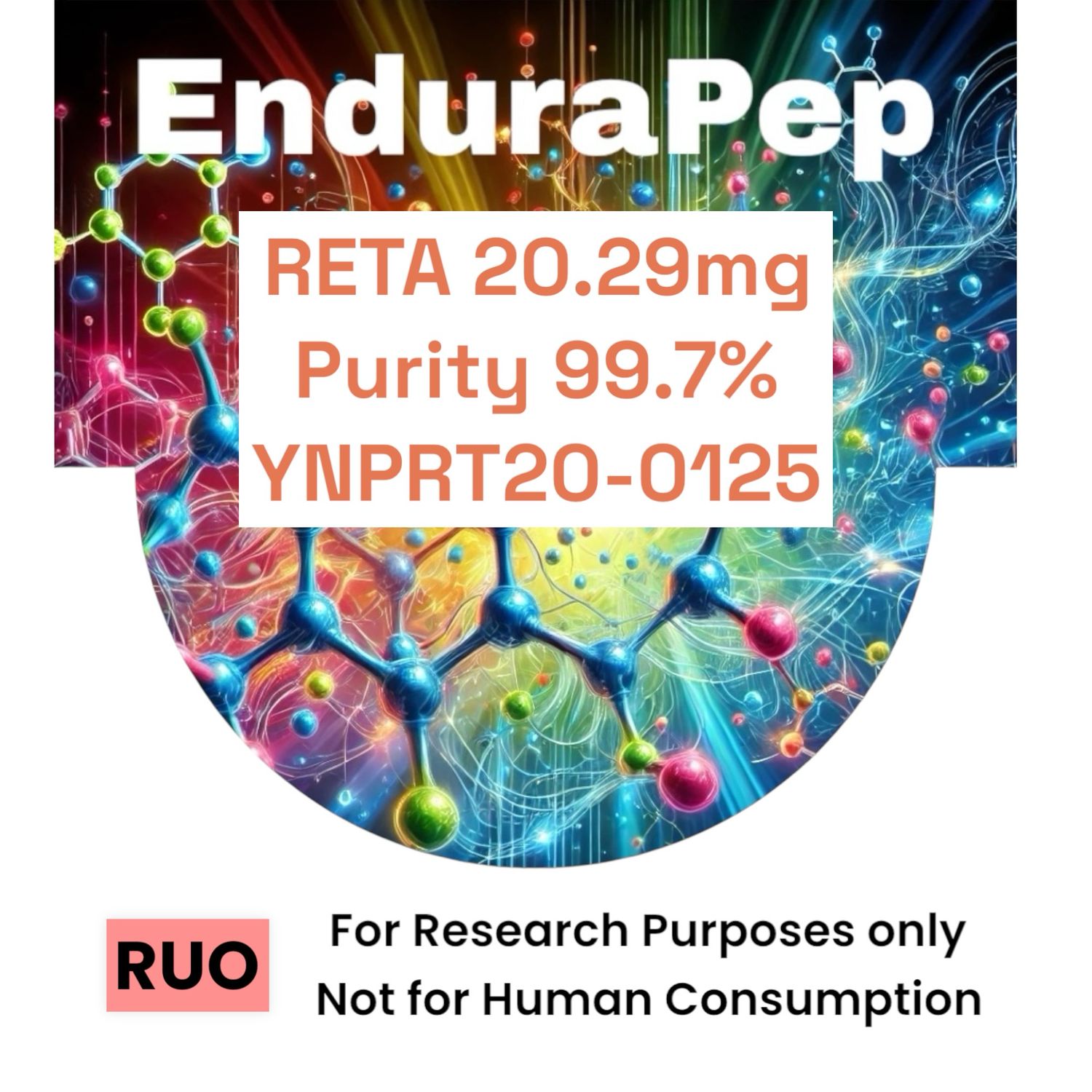 Retatrutide 20.29mg - Purity 99.7%