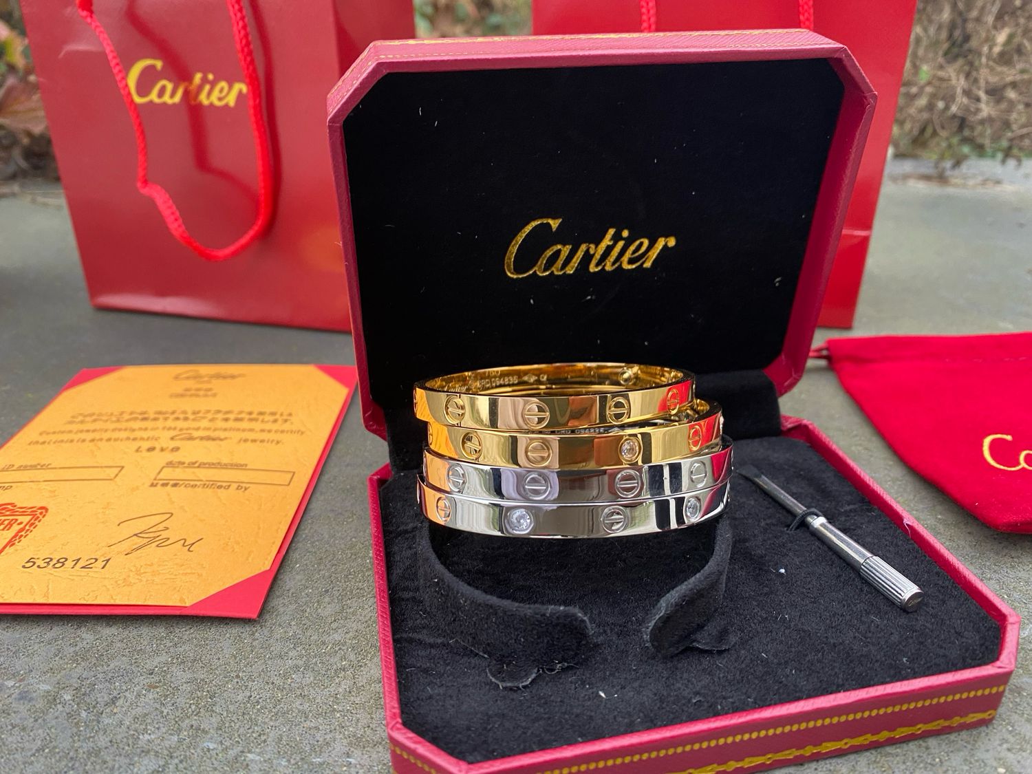 Cartier Love armband