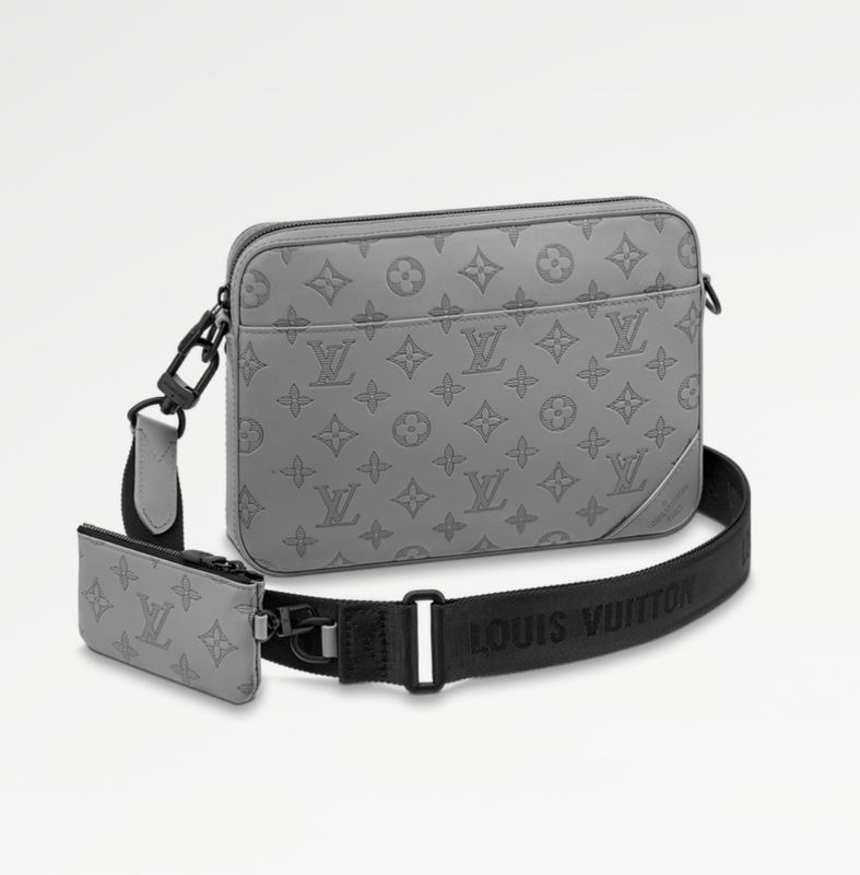 LV - Duo Messenger Bag (Grijs)