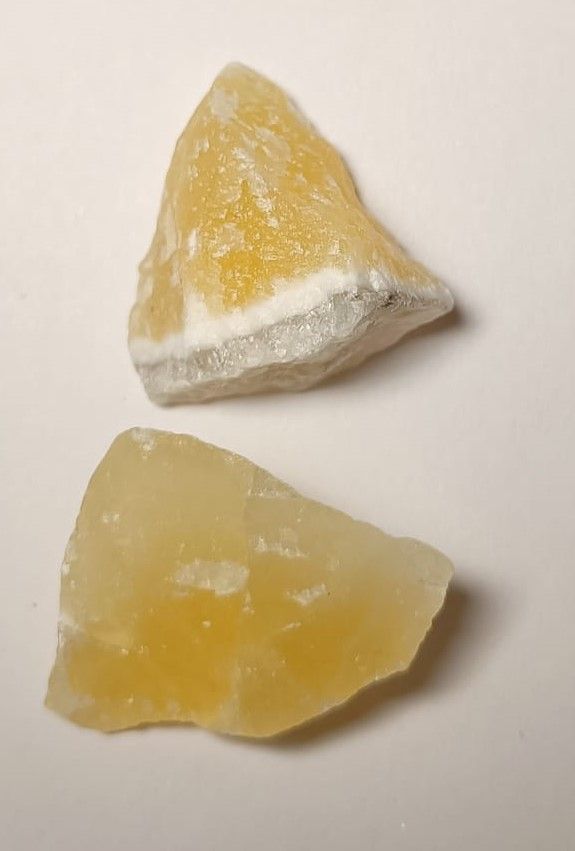 MINERALE &quot;CALCITE GIALLA&quot; (2pz)