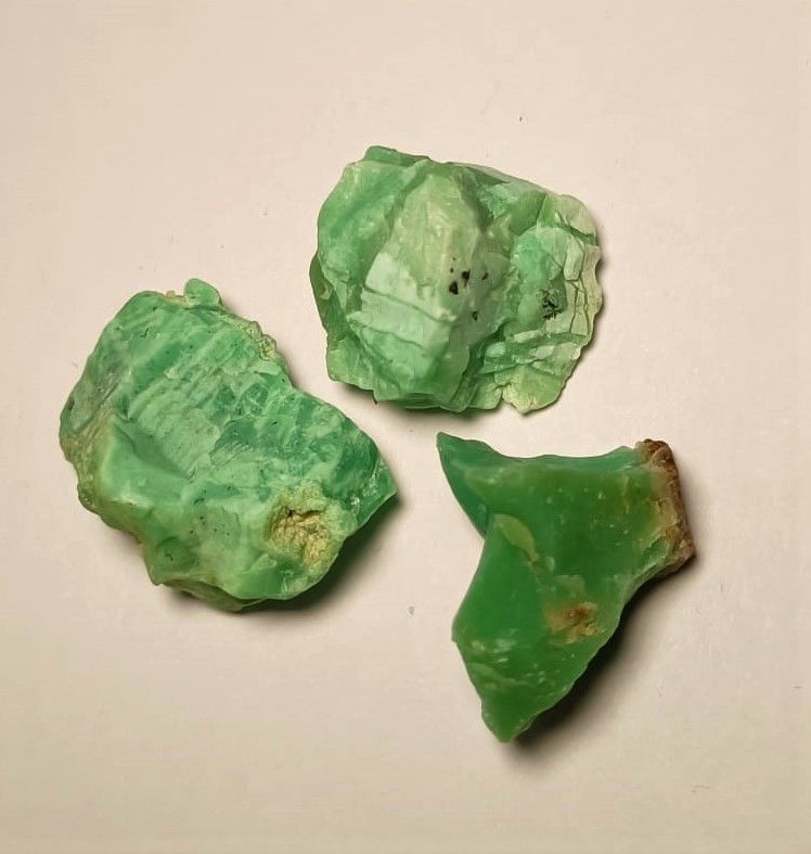 MINERALE &quot;CRISOPRASIO&quot; (2pz)