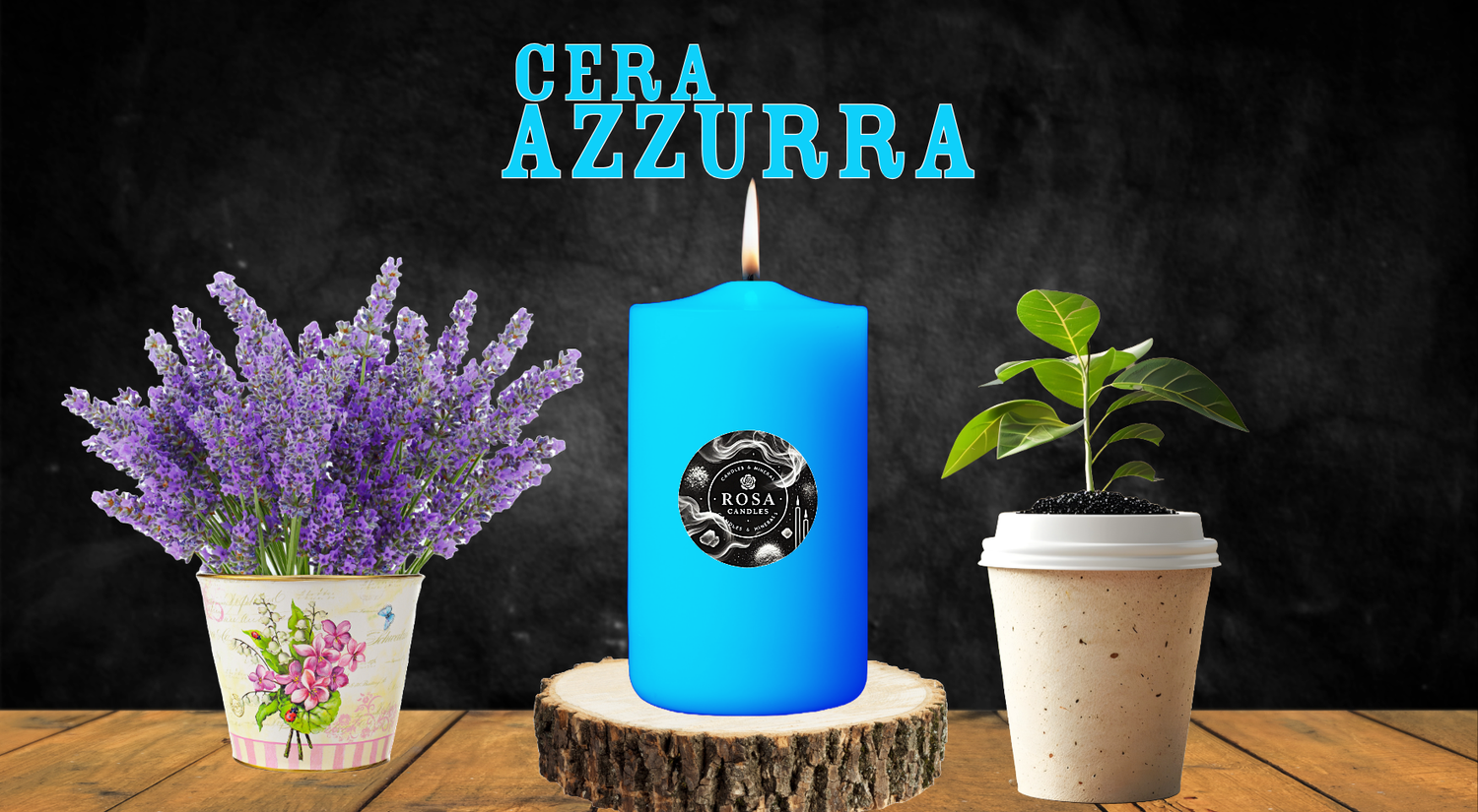 CERA DI SOIA AZZURRA