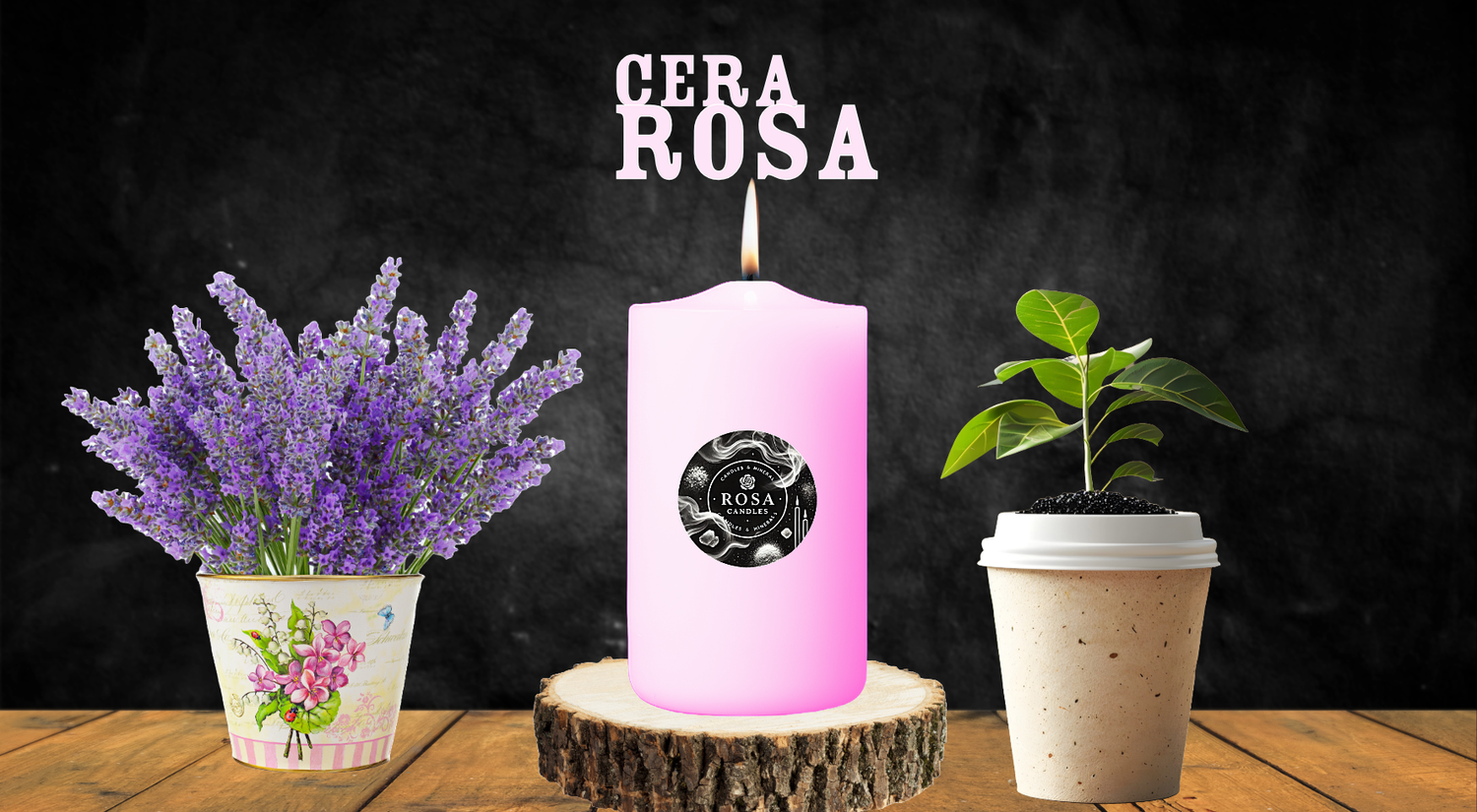 CERA DI SOIA ROSA