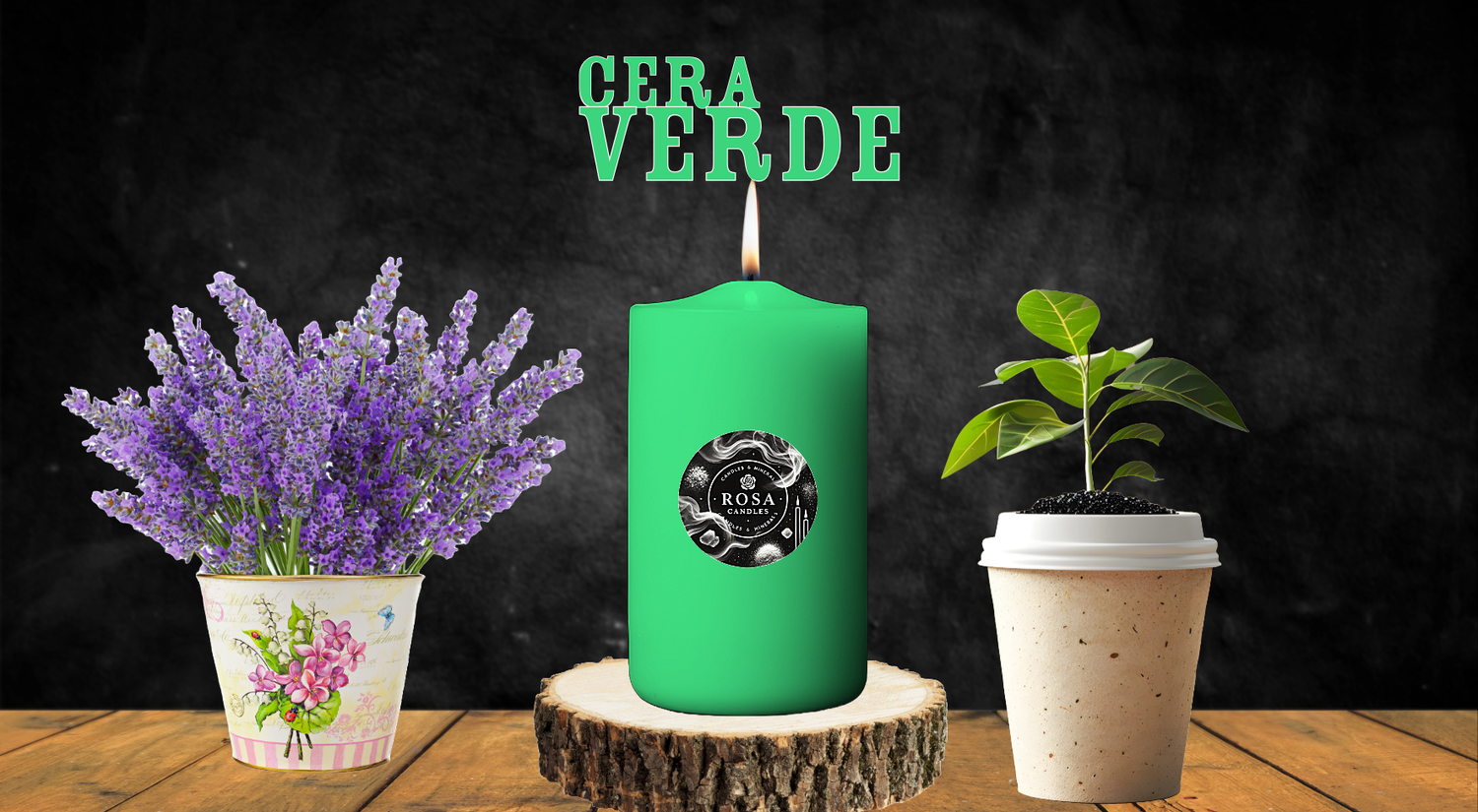 CERA DI SOIA VERDE