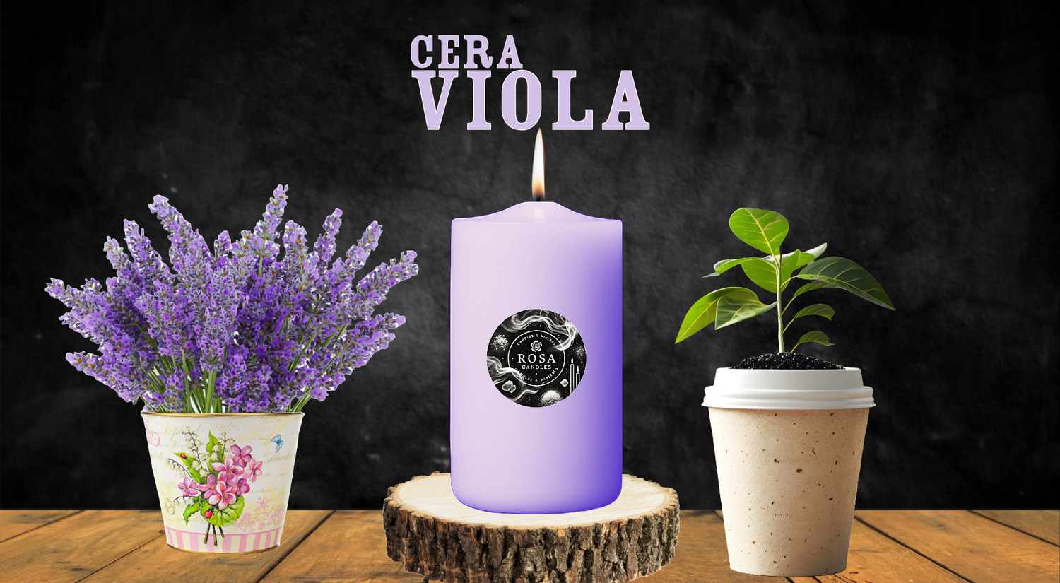 CERA DI SOIA VIOLA
