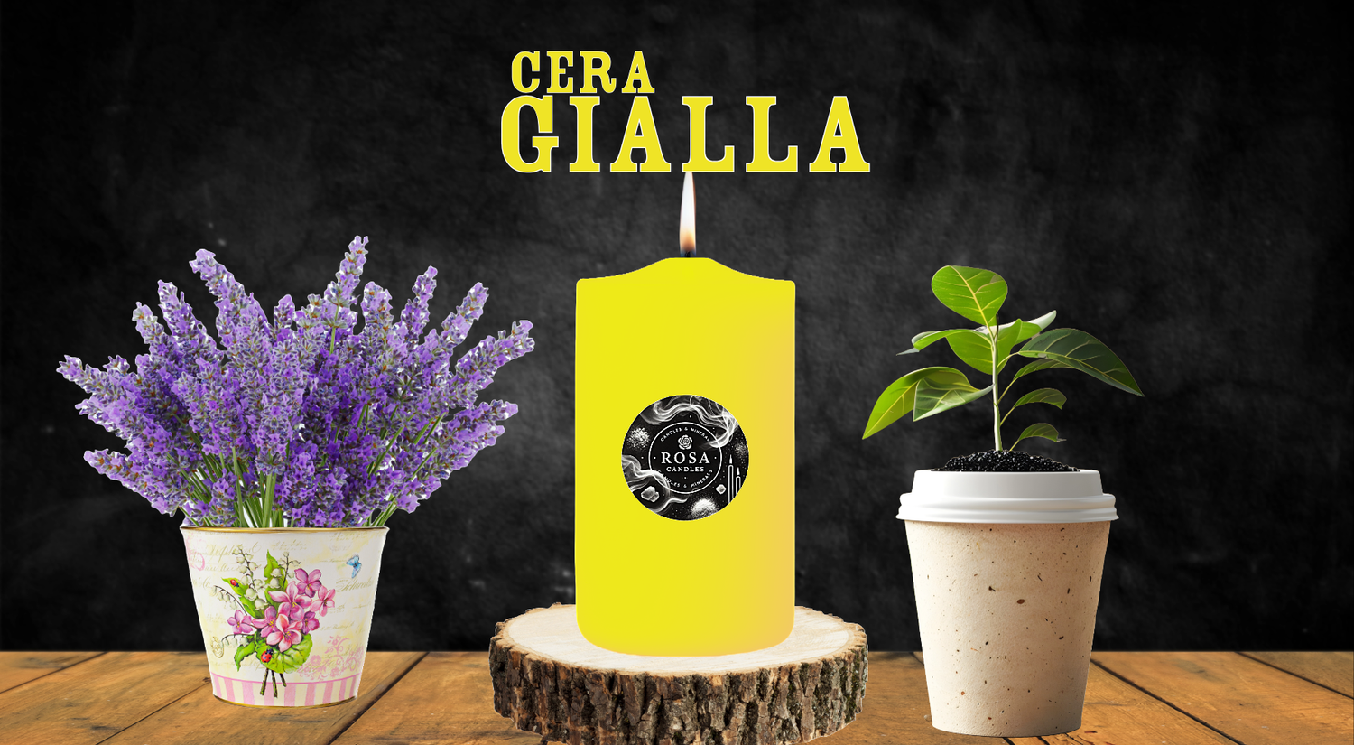 CERA DI SOIA GIALLA