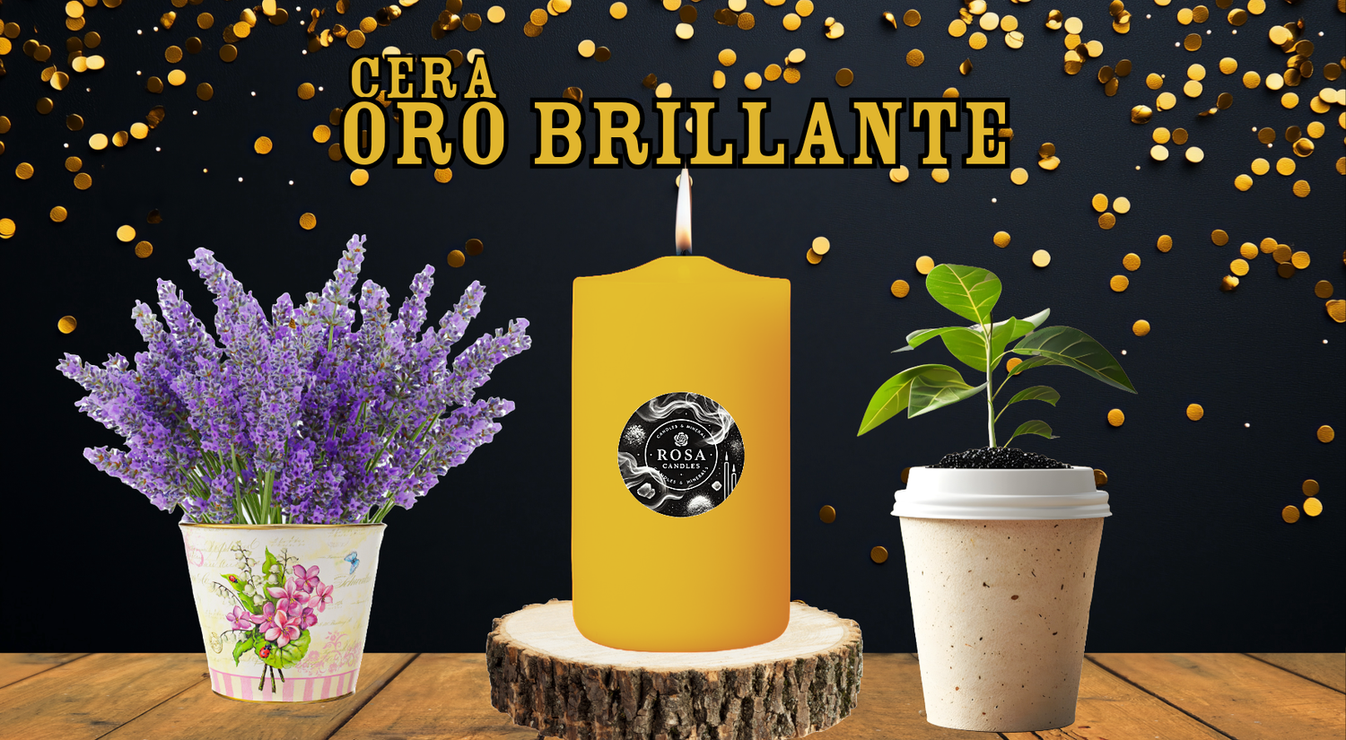 CERA DI SOIA ORO BRILLANTE