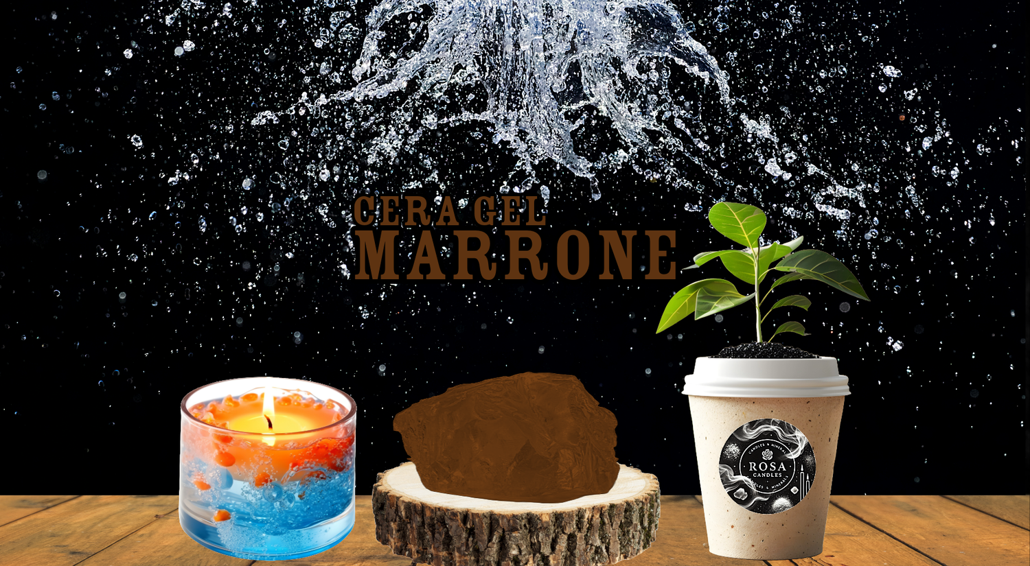 CERA GEL MARRONE