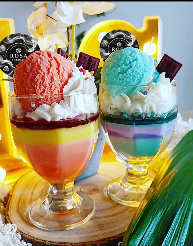 Candy Candles  &quot;Coppa gelato&quot;