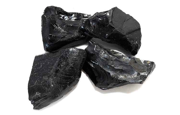 MINERALE &quot;OSSIDIANA GREZZA&quot; (2pz)