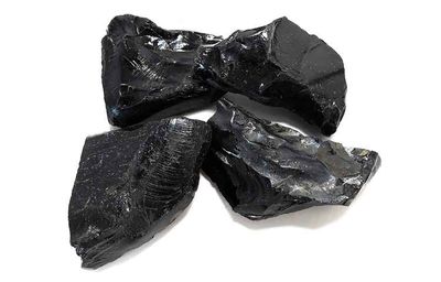 MINERALE &quot;OSSIDIANA GREZZA&quot; (2pz)
