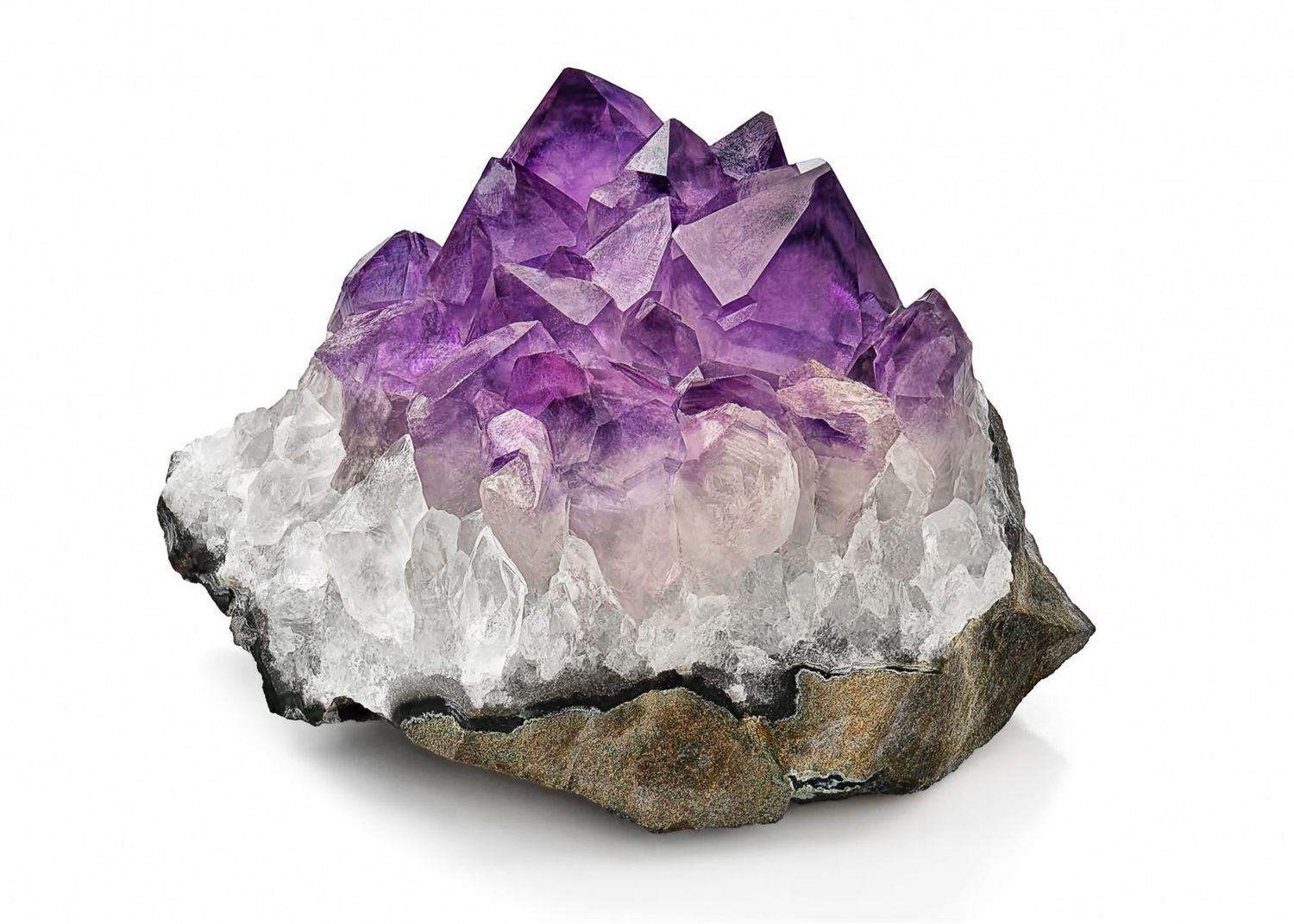 MINERALE &quot;PUNTE DI AMETISTA&quot; 2pz)