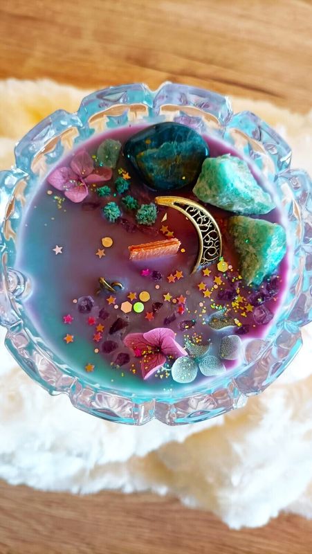 Artist Candles  &quot;Fairy galaxy&quot;