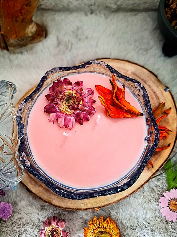 Artist Candles &quot;Rosa floreale&quot;