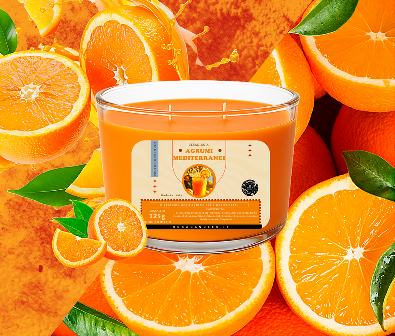 Mini Candles &quot;Agrumi mediterranei&quot;