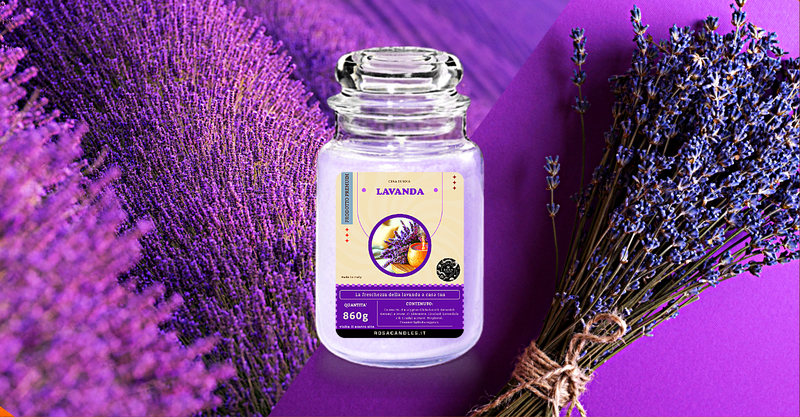 Big Candles &quot;Lavanda&quot;