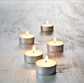 Tealight di soia (Scegli la quantità)