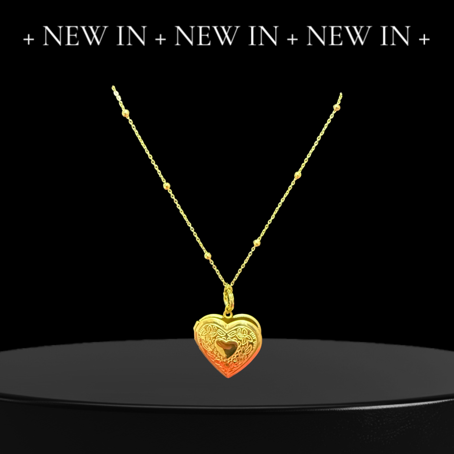Collana cuore apribile (personalizzabile)